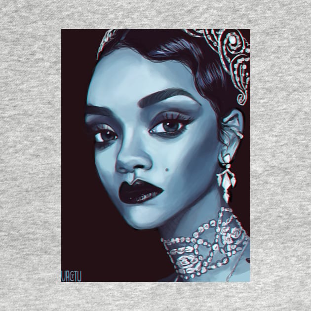 Blue RiRi by VactuART